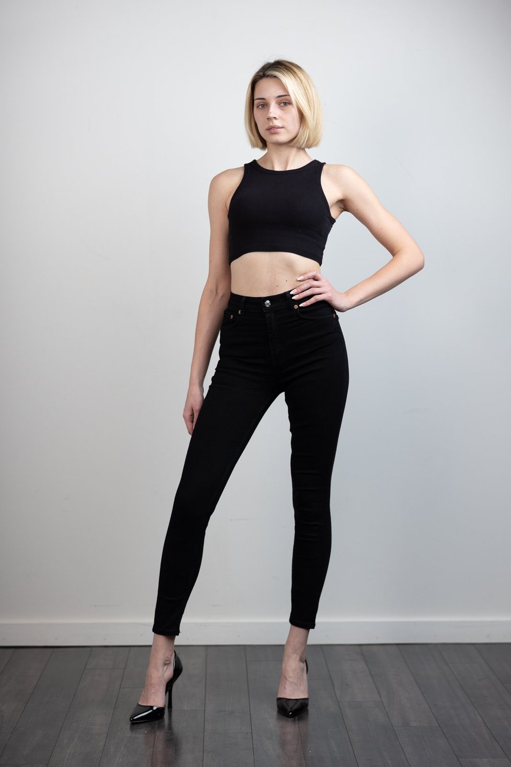 Model digitals and polaroids for agency submission by HeadshotDC