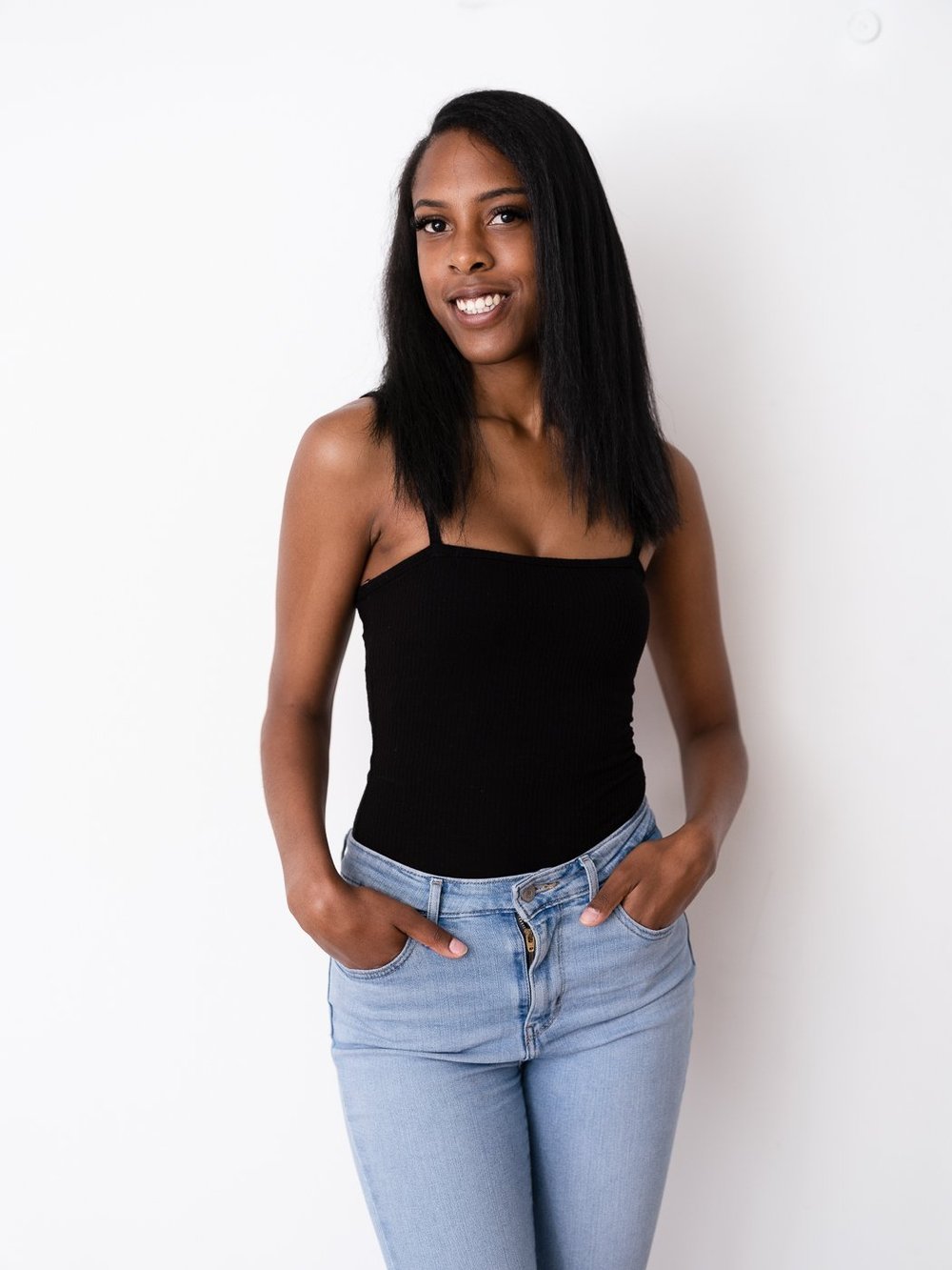 Model digitals and polaroids for agency submission by HeadshotDC