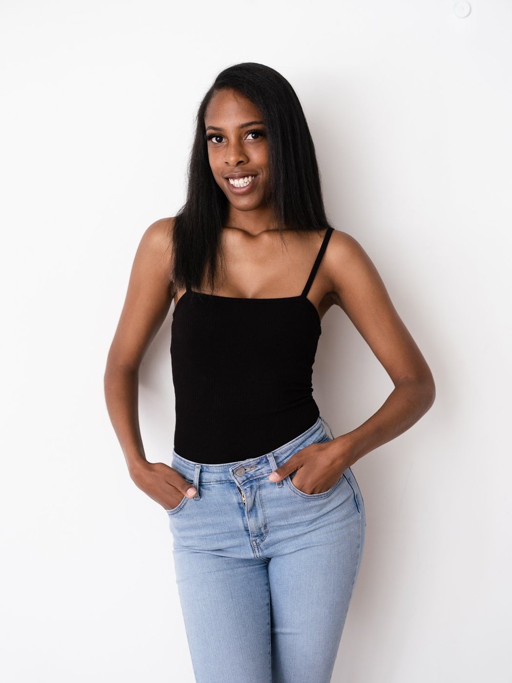 Model digitals and polaroids for agency submission by HeadshotDC