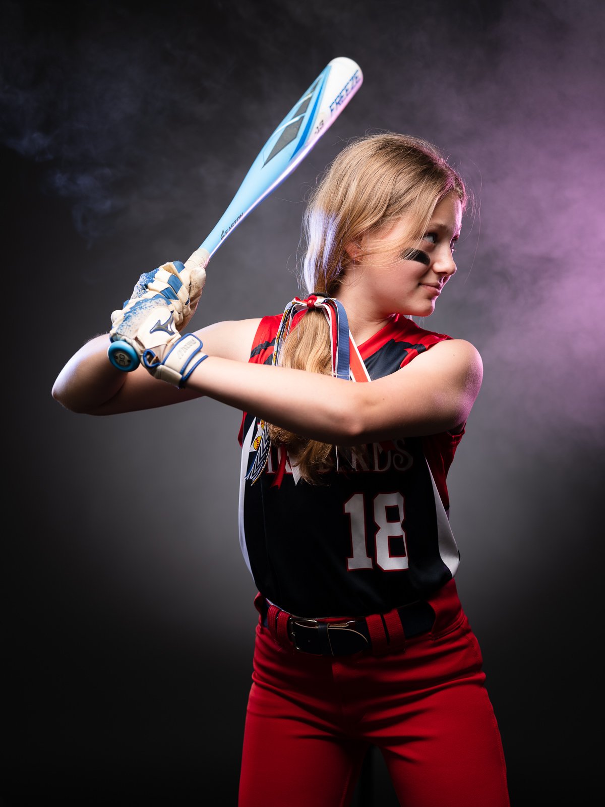 Kids sports portrait by HeadshotDC